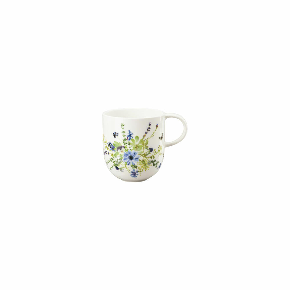 Rosenthal Henkelbecher Brillance - Grand Air Bleue, Bone China, Mehrfarbig, 340 ml, 10530-405113-15505