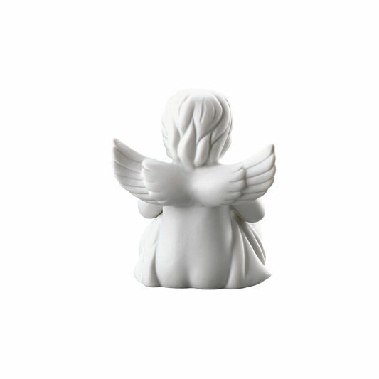 Rosenthal Dekofigur Engel mit Geburtstagskuchen, Porzellan, Weiß, 6.2 cm, 69054-000102-90537