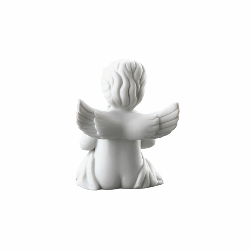Rosenthal Dekofigur Engel mit Blumentopf, Porzellan, Weiß, 6.2 cm, 69054-000102-90538