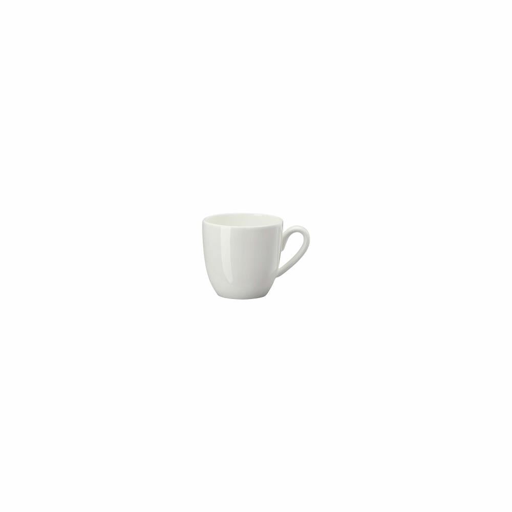 Rosenthal Espresso-Obertasse Jade bauchig, Bone China, Weiß, 100 ml, 61040-800001-14949
