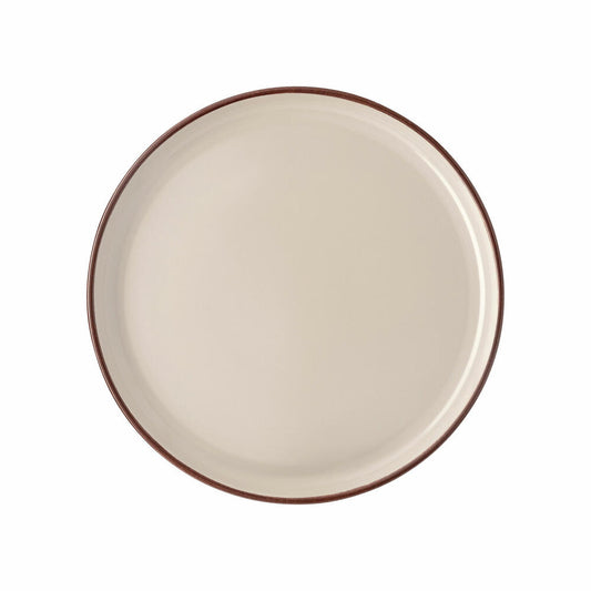 Rosenthal Teller Profi Casual Shell flach 22 cm, Porzellan, Grau-Braun, 27 cm, 10660-405404-10867