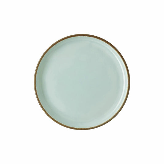 Rosenthal Teller Profi Casual Mint flach 22 cm, Porzellan, Grün-Braun, 22 cm, 10660-405406-10862
