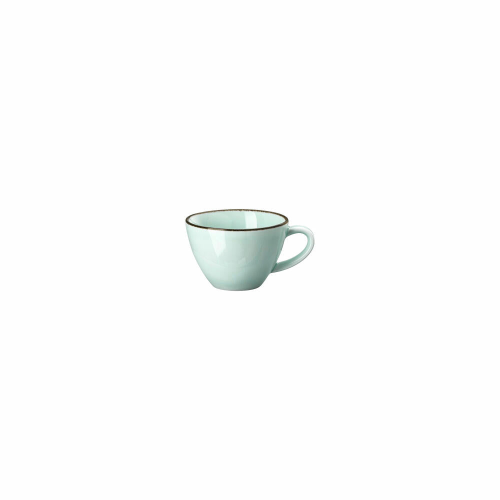 Rosenthal Espresso-Obertasse Profi Casual Mint, Porzellan, Grün-Braun, 110 ml, 10660-405406-14717