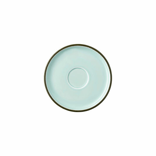 Rosenthal Kombi-Untertasse Profi Casual Mint, Porzellan, Grün-Braun, 16.4 cm, 10660-405406-14771