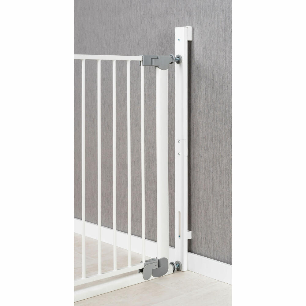 reer WallFlex Bodenleistenset, Befestigungsleisten für Schutzgitter, Kindersicherung, Kinder Sicherung, 46060