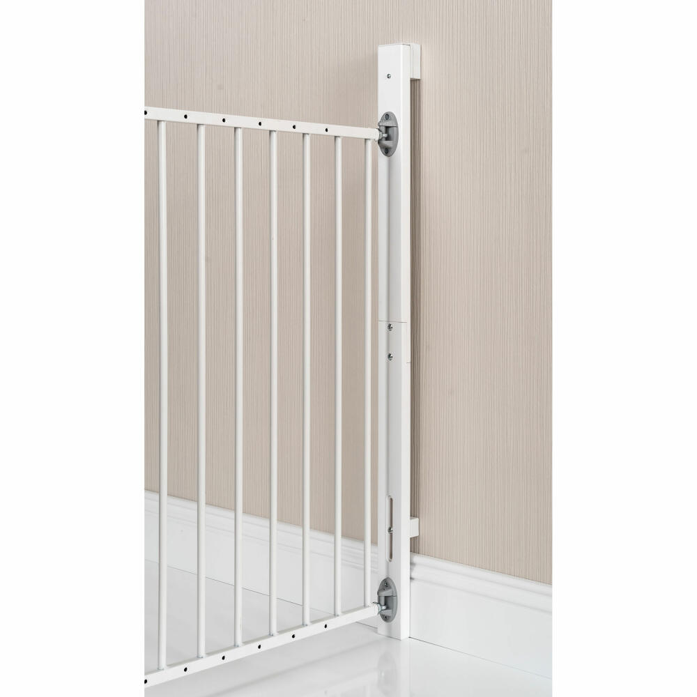reer WallFlex Bodenleistenset, Befestigungsleisten für Schutzgitter, Kindersicherung, Kinder Sicherung, 46060