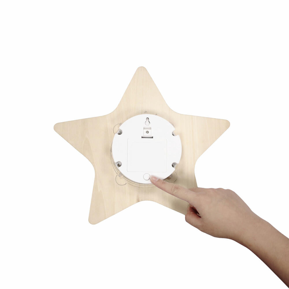 reer lumilu Silhouette Light Stern, Nachtlicht, Schlummerlicht, Beruhigungslicht, LED, 52177
