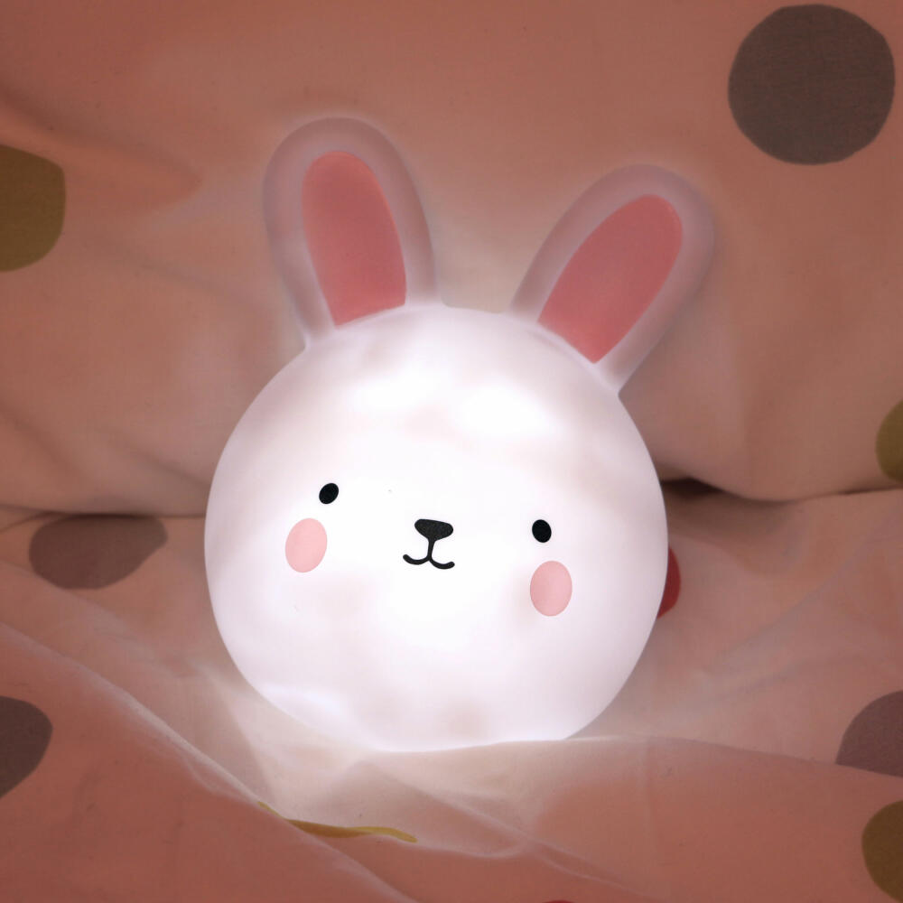 reer lumilu Touch Light Bunny, Nachtlicht, Schlummerlicht, Beruhigungslicht, LED, Hase, 52200