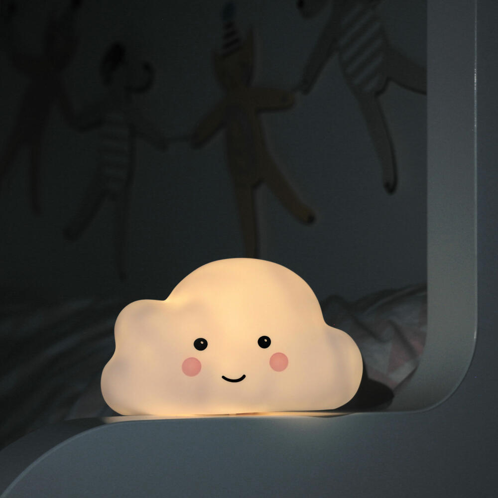 reer lumilu Sweet Dreams Wolke, Nachtlicht, Schlummerlicht, Beruhigungslicht, LED, Timer, 52250