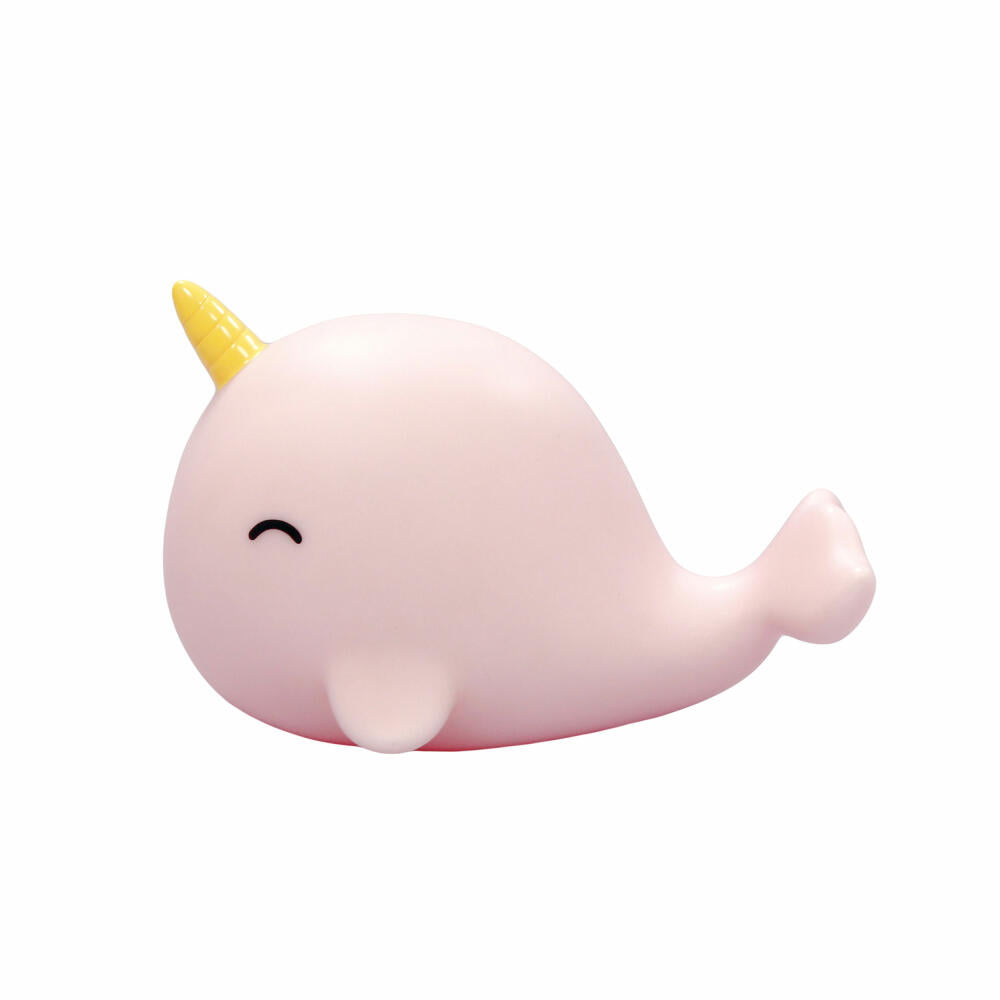 reer lumilu Sea Life Narwhal, night light, slumber light, calming light, LED, timer, 52284