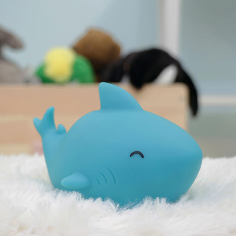 reer lumilu Sea Life shark, night light, slumber light, calming light, LED, timer, 52303