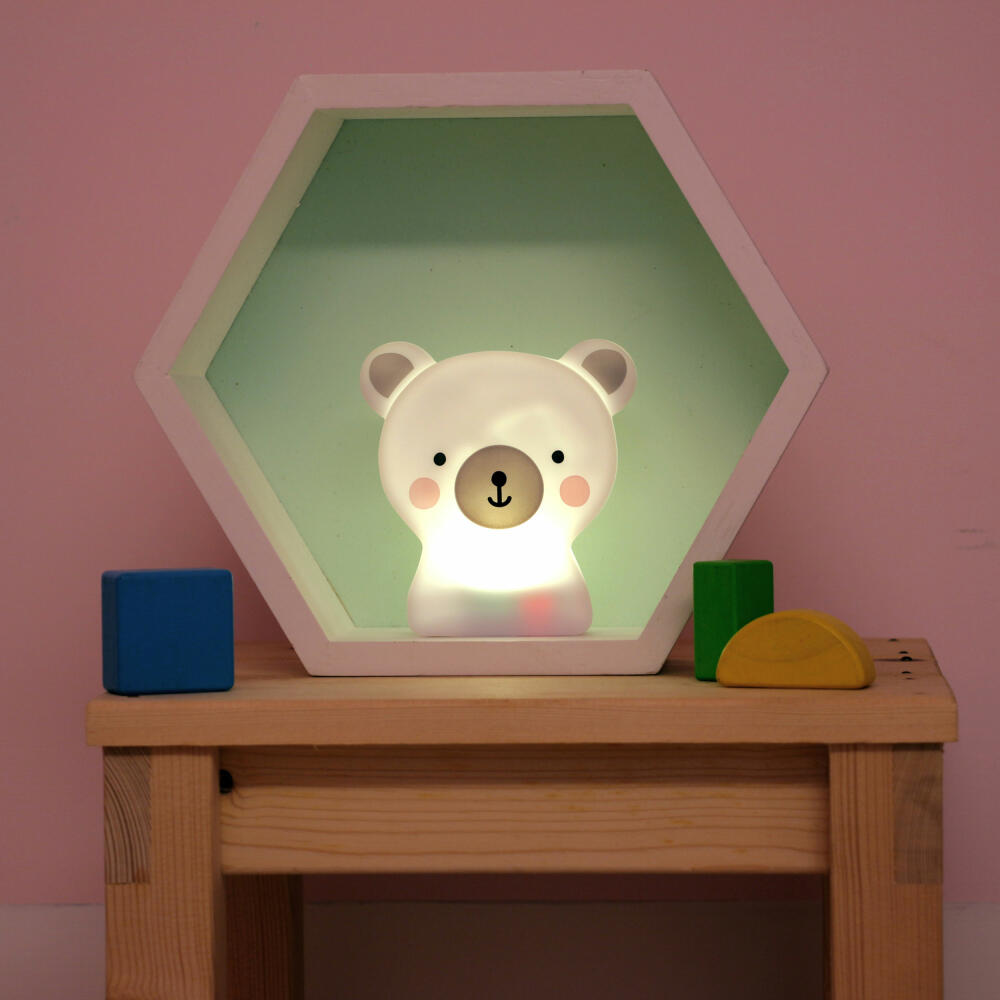 reer lumilu Cute Friends Bear, night light, slumber light, calming light, LED, timer, 52310