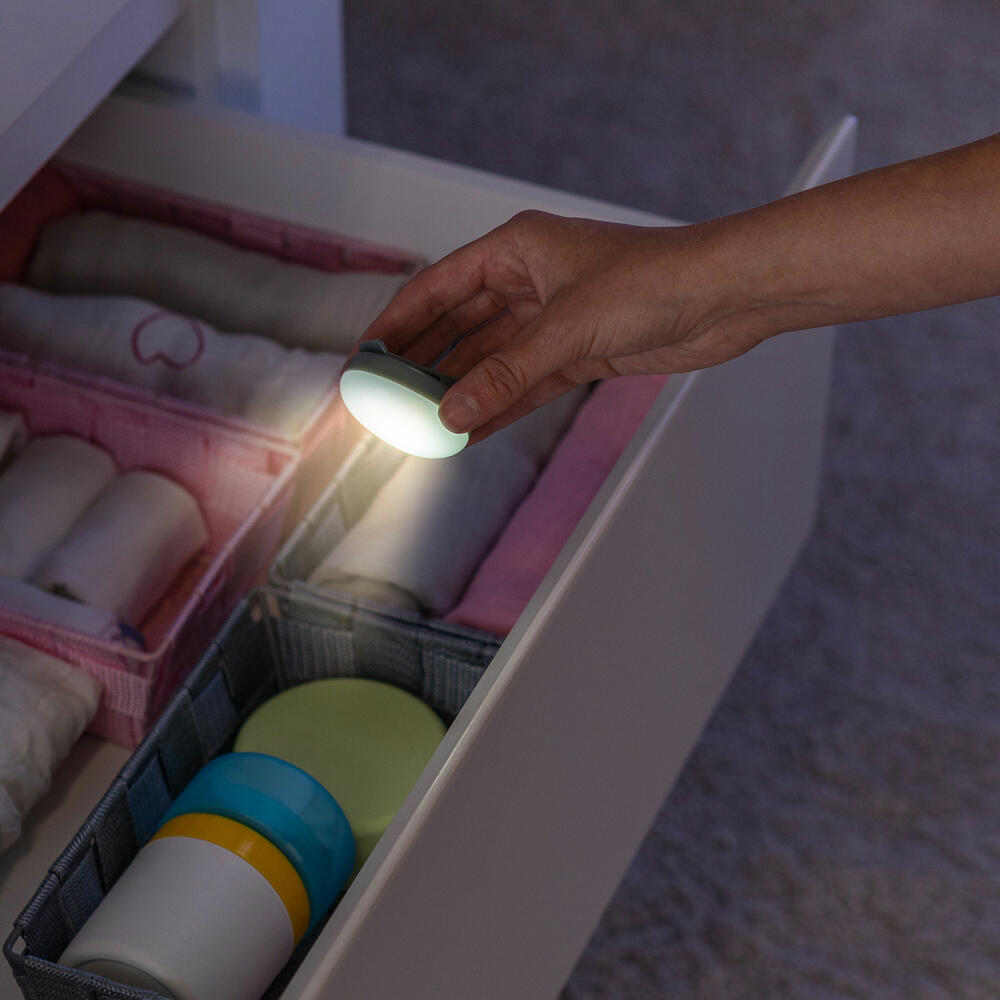 reer ClipLight Stilllicht, mit Befestigungsclip, Nachtlicht, Still Licht, LED, Timer, 52361