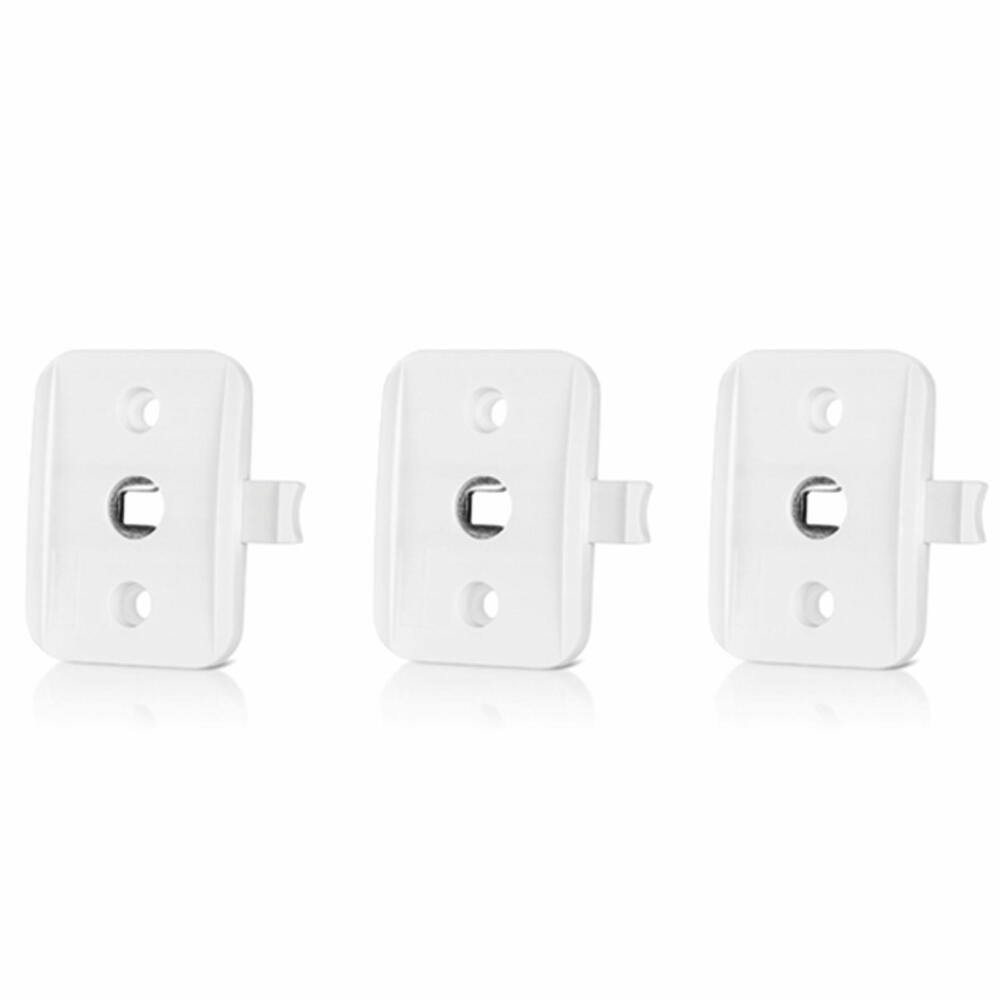 reer WinLock window lock / balcony door lock, set of 3, window lock, door lock, balcony, child safety, white, 70060