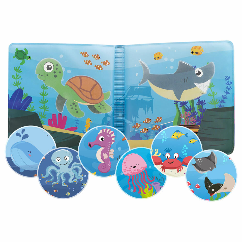 reer MyHappyBath Book Magical Bath Book, Water Toy, Bath Toy, Book, 76012