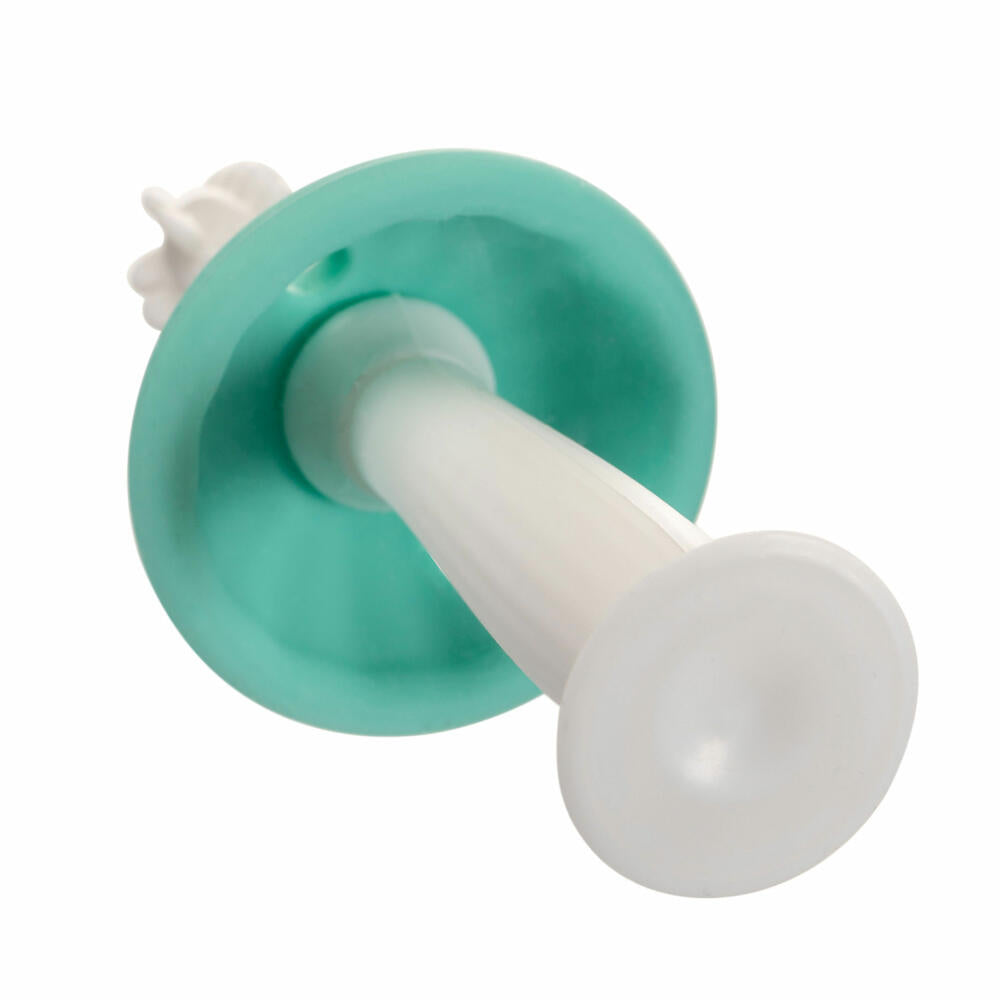 reer BabyCare Zahnputz-Trainer, 2-tlg., Zahnpflege, Lernzahnbürste, Zahnbürste, Baby, 79253