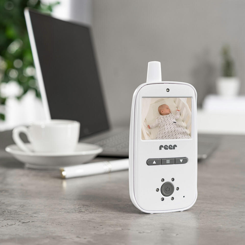 reer BabyCam, video baby monitor, baby monitor, camera, color screen, range up to 300 m, 80420