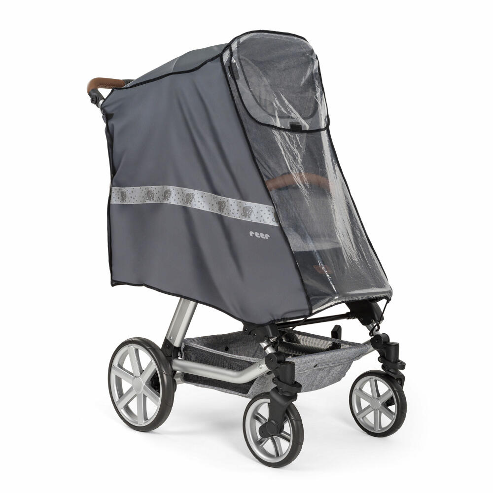 reer DesignLine RainSafe Active rain cover for buggies and sports cars, rain cover, rain hood, 84041