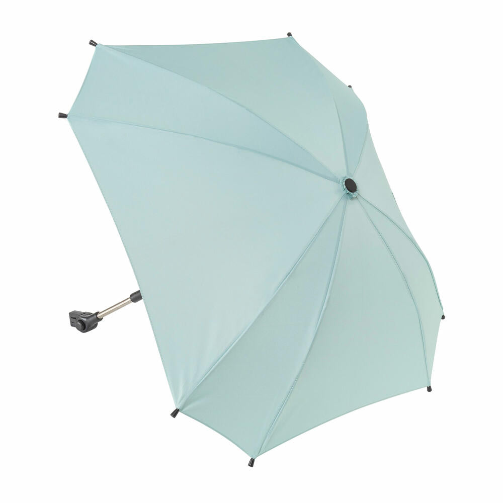 reer ShineSafe Kinderwagen-Sonnenschirm, Sonnen Schirm, Sonnenschutz, UV Schutz, Kinderwagen, Mint, 84173