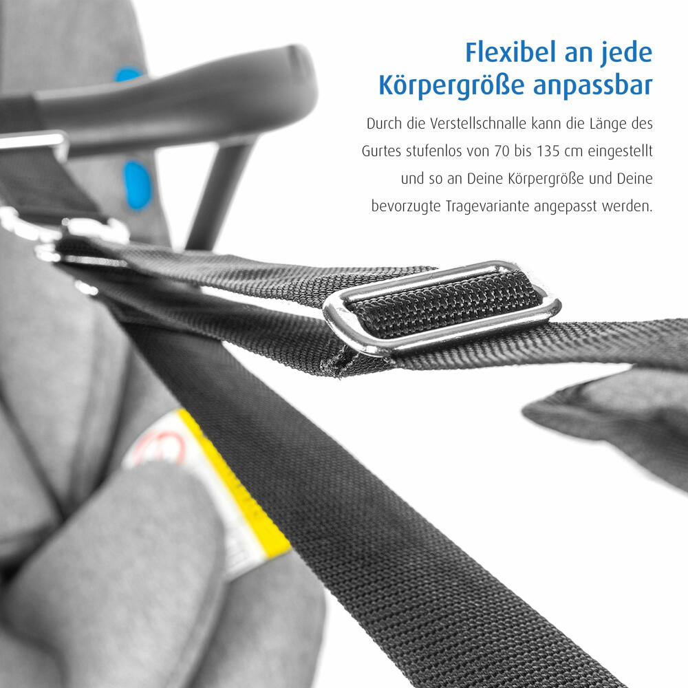 reer Clip&amp;Go Carry carrying strap for baby car seats, carrying aid, transport aid, transport strap, strap baby car seat, universal, 85021
