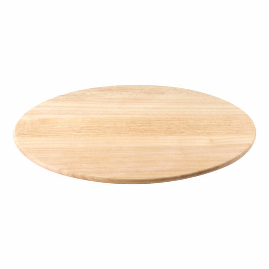 Continenta turntable, rotating plate, serving plate, cheese plate, rubberwood, Ø 35 cm, 3013