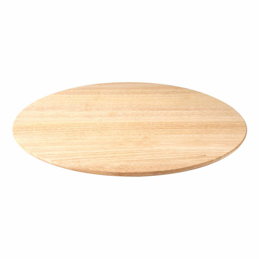 Continenta turntable, rotating plate, serving plate, cheese plate, rubberwood, Ø 46 cm, 3015