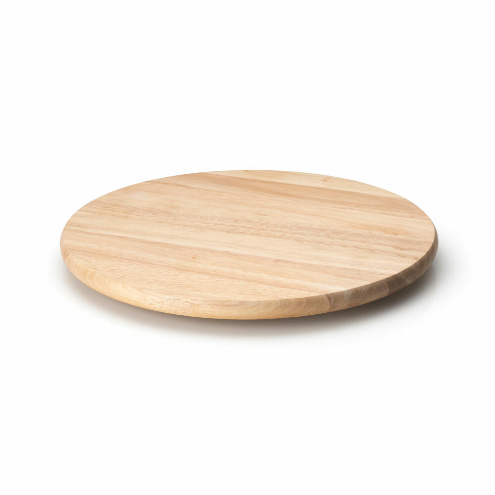 Continenta SALTO turntable, rotating plate, serving plate, cheese plate, rubberwood, Ø 35 cm, 3017