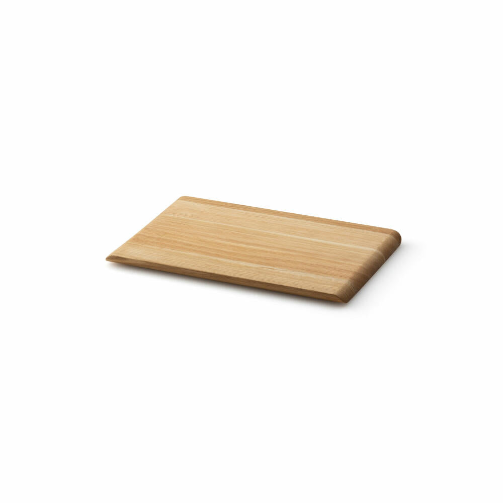 Continenta cutting board, kitchen board, wooden board, breakfast board, oak wood, 24 x 16 cm, 4120