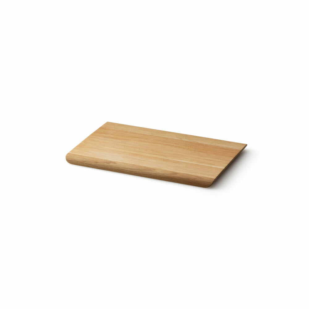 Continenta cutting board, kitchen board, wooden board, breakfast board, oak wood, 24 x 16 cm, 4120