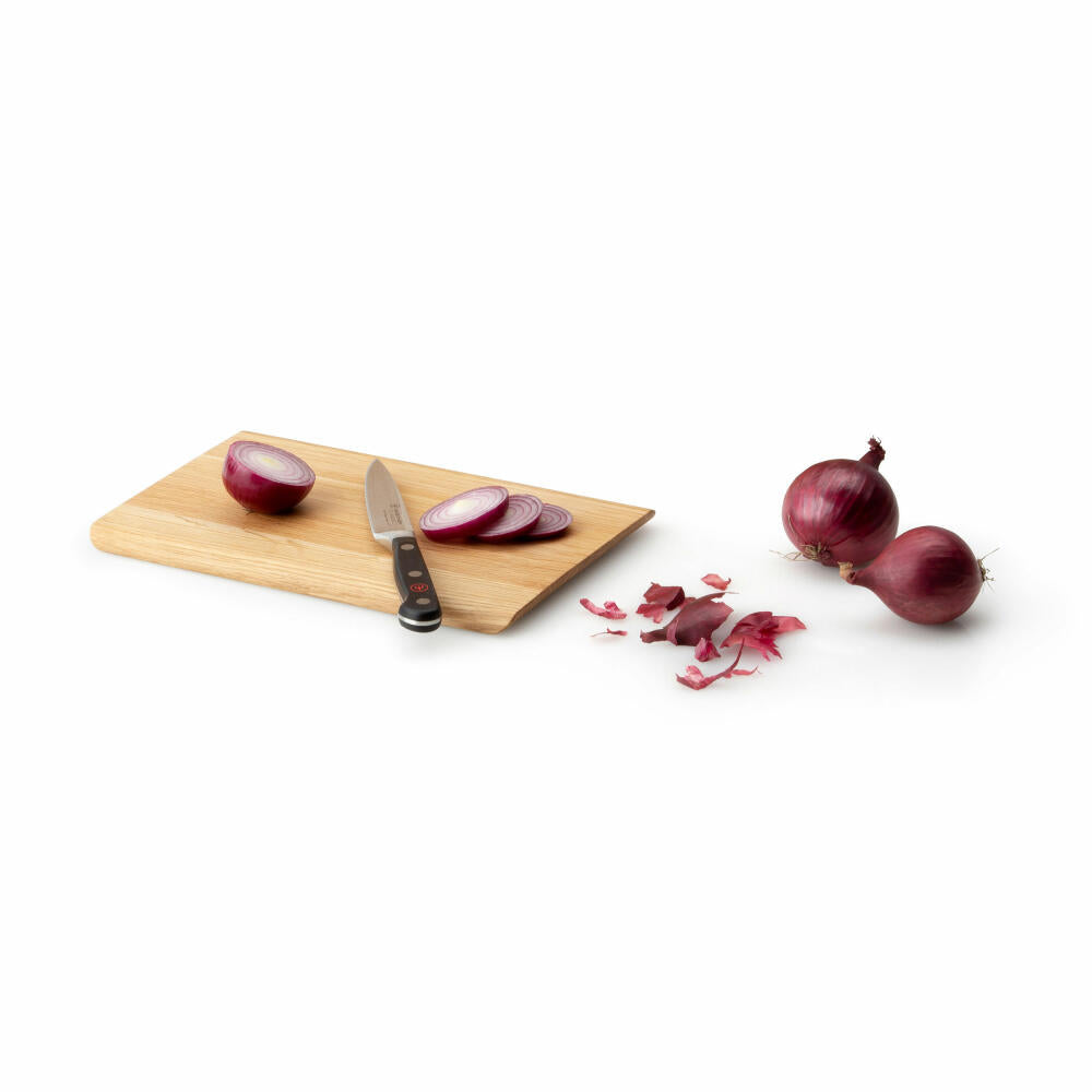 Continenta cutting board, kitchen board, wooden board, breakfast board, oak wood, 24 x 16 cm, 4120
