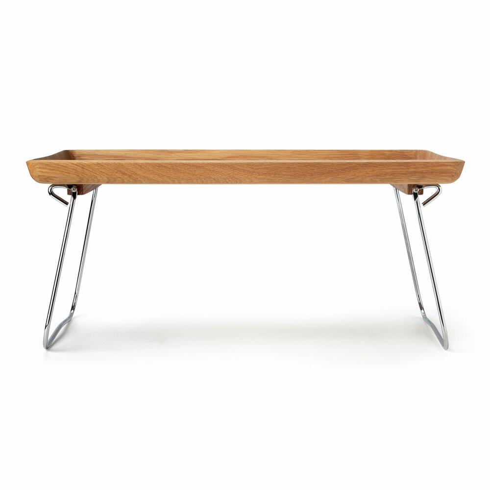 Continenta Bett-Tablett, Betttablett, Serviertablett, Frühstückstablett, Betttisch, Eichenholz, 53 x 32 cm, 4141