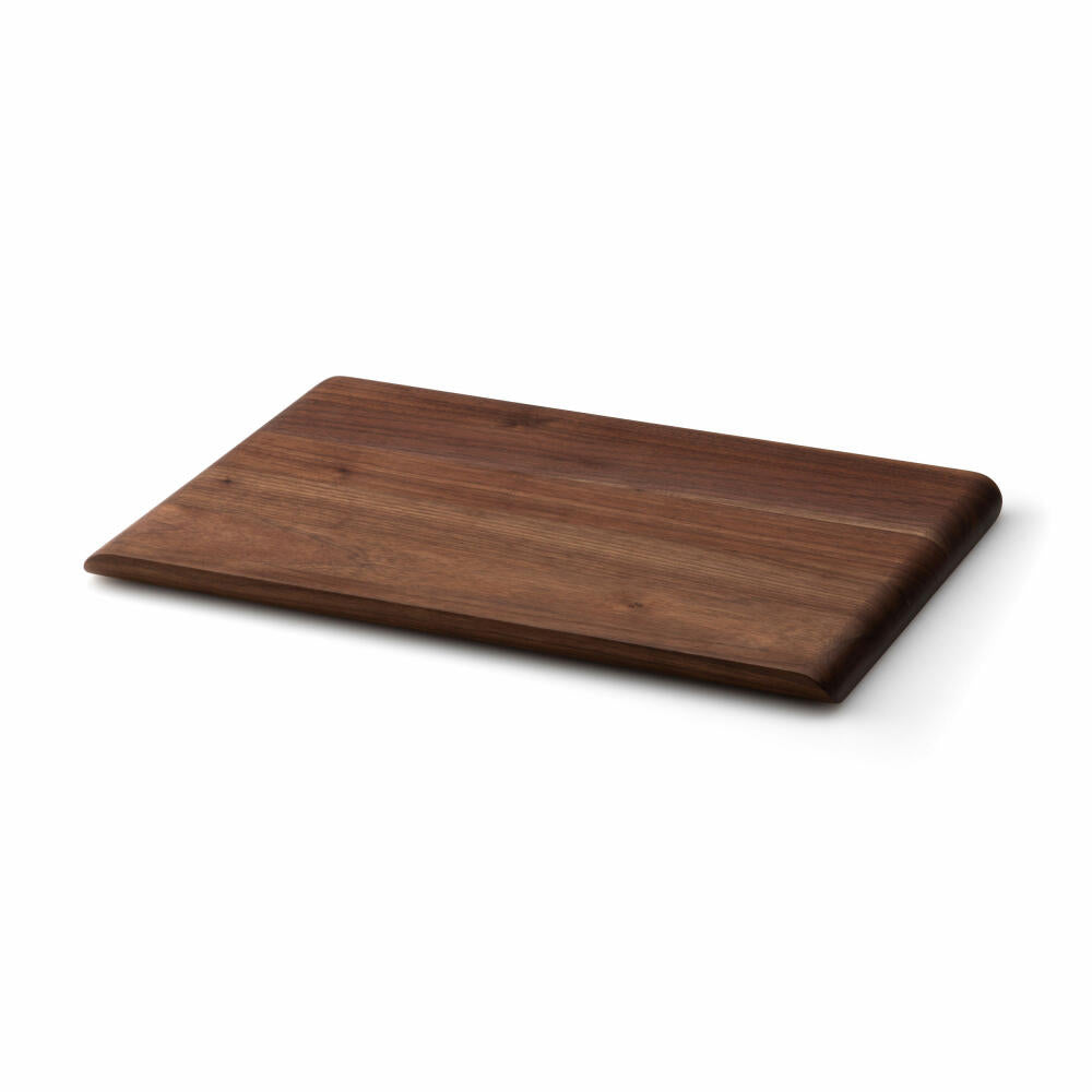 Continenta cutting board, kitchen board, wooden board, serving board, walnut wood, 36 x 24 cm, 4222