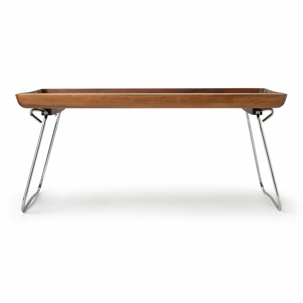 Continenta bed tray, bed tray, serving tray, breakfast tray, bedside table, walnut wood, 53 x 32 cm, 4241