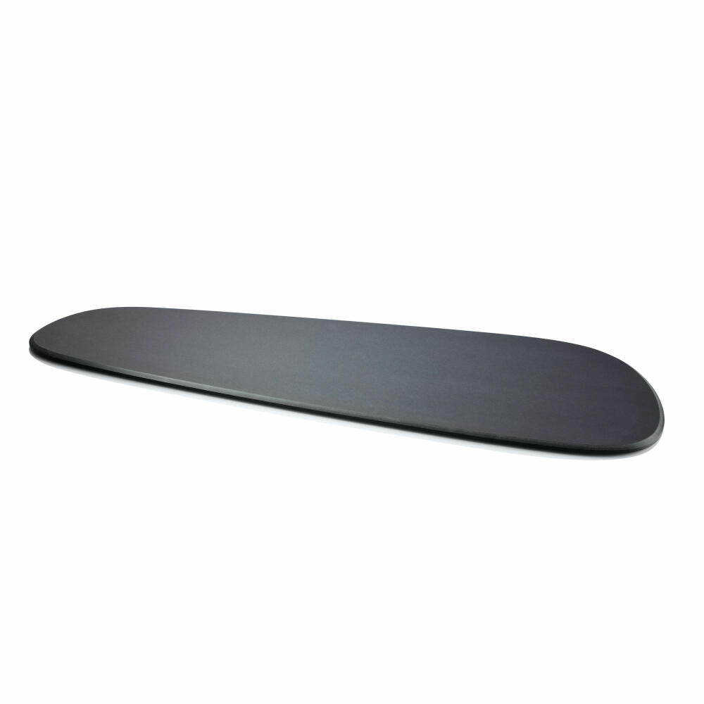 Continenta Cutting Board Duracore, Kitchen Board, Serving Board, Cheese Board, Wood Paper Fiber, Black, 64.7 x 22 cm, 5325