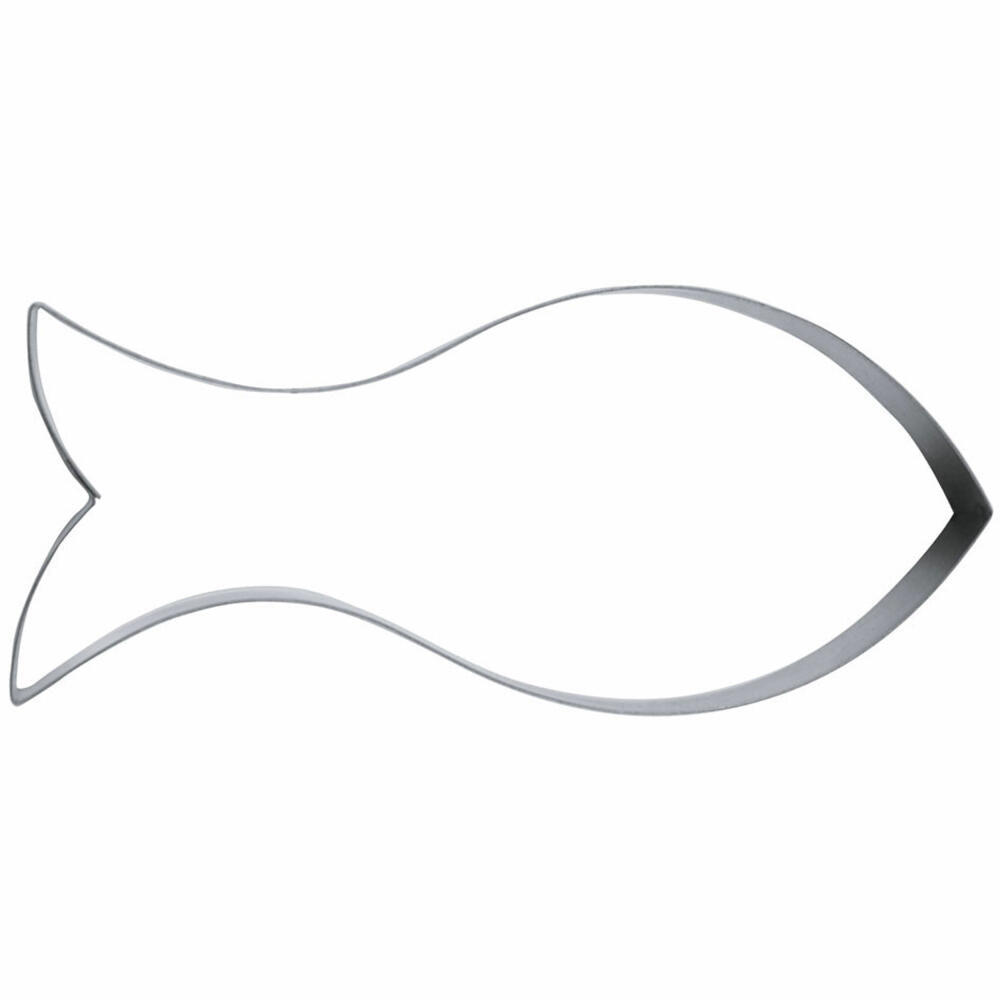 Städter fish cookie cutter, cookie cutter, cookie mold, biscuit, cookies, stainless steel, 4.5 cm, 064300