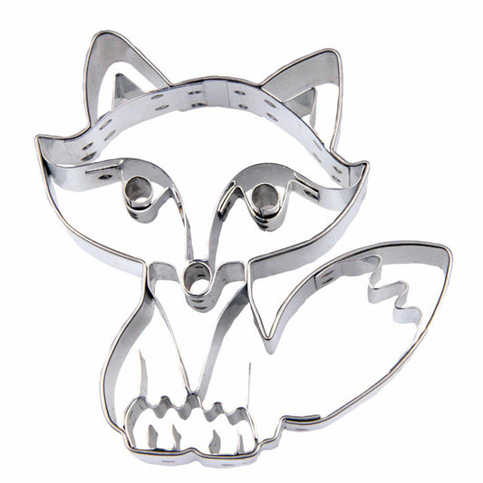Städter Präge-Ausstecher Fuchs, Ausstechform, Plätzchenform, Keks, Plätzchen, Edelstahl, 8 cm, 079045