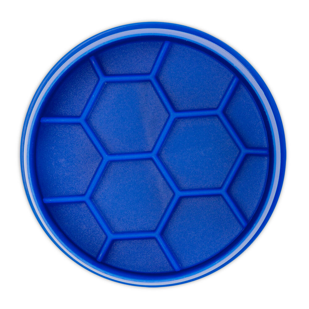 Städter Präge-Ausstecher Fußball, Plätzchenausstecher, Keksausstecher, Ausstechform, Kunststoff, Blau, 5.5 cm, 169357