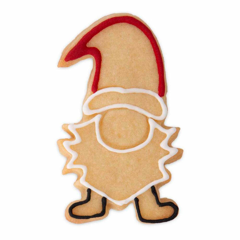 Städter Präge-Ausstecher Wichtel, Ausstechform, Plätzchenform, Keks, Plätzchen, Edelstahl, 7.5 cm, 216815