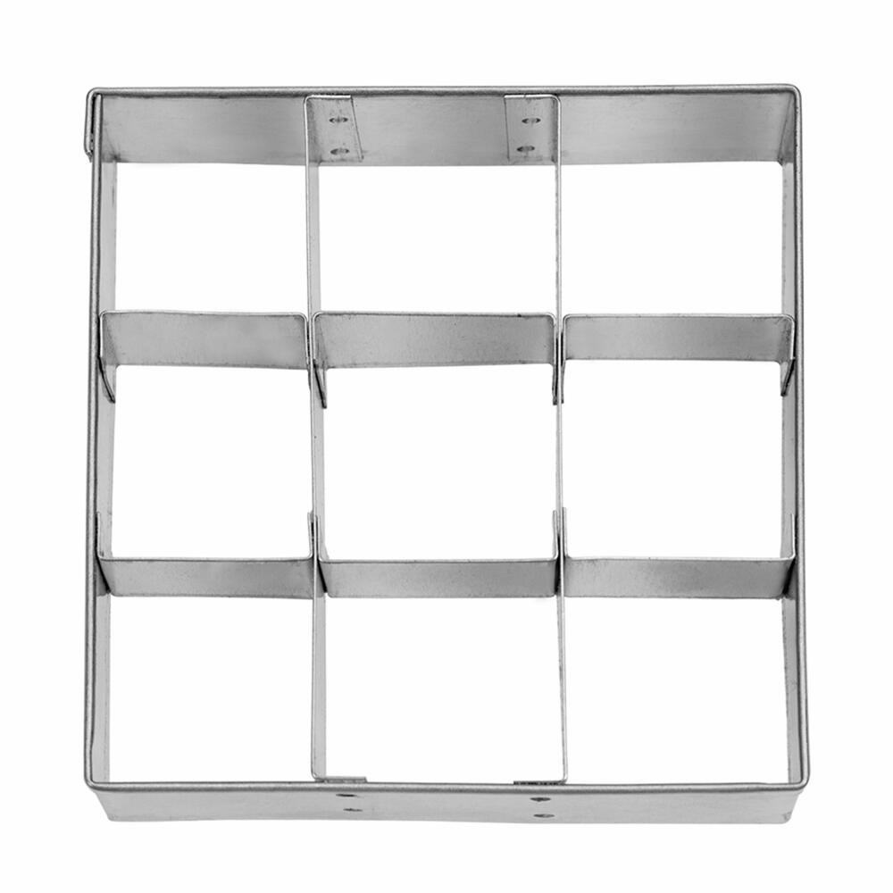 Städter embossed cookie cutter cube, cookie cutter, cookie mold, biscuit, cookies, stainless steel, 6 cm, 217058