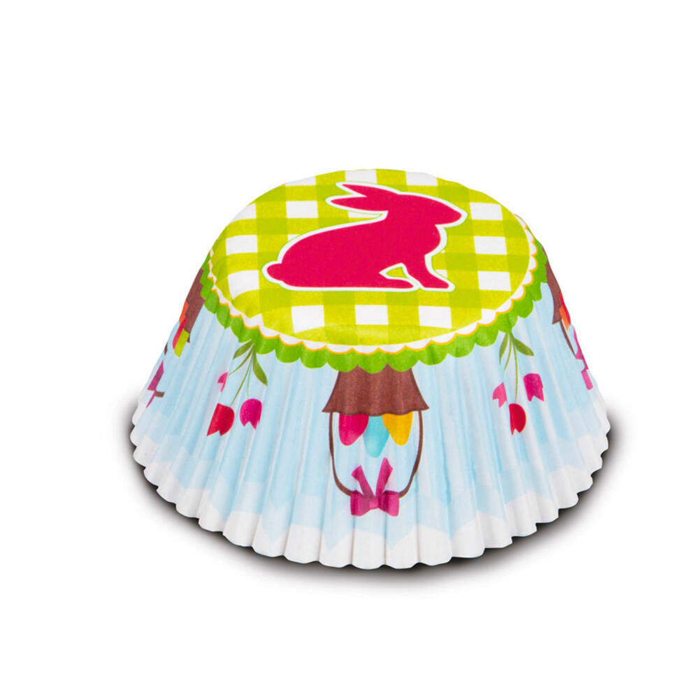 Städter paper baking cups Easter bunnies, 50 pieces, paper cups, baking pan, muffin cups, paper, 336414