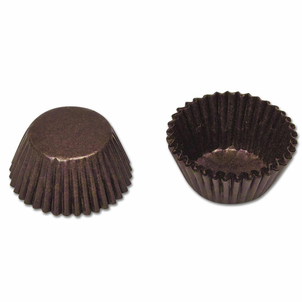Städter Papier-Backförmchen Braun, 100 Stück, für Muffin-Konfekt, Papierförmchen, Backform, Muffinförmchen, Papier, 337015