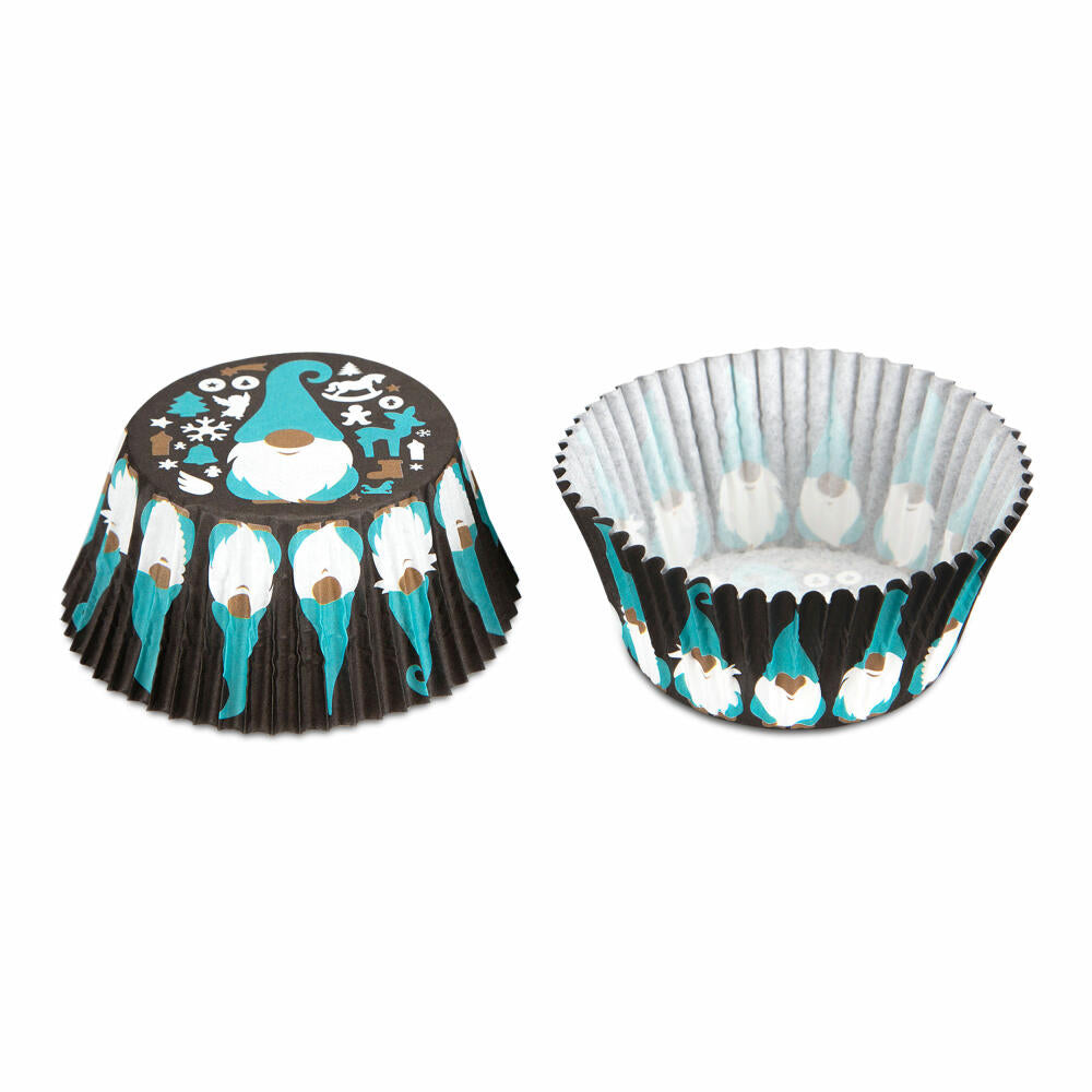 Städter Paper Baking Cups Wichtel Maxi, 50 pieces, paper cups, baking pan, muffin cups, paper, 337558