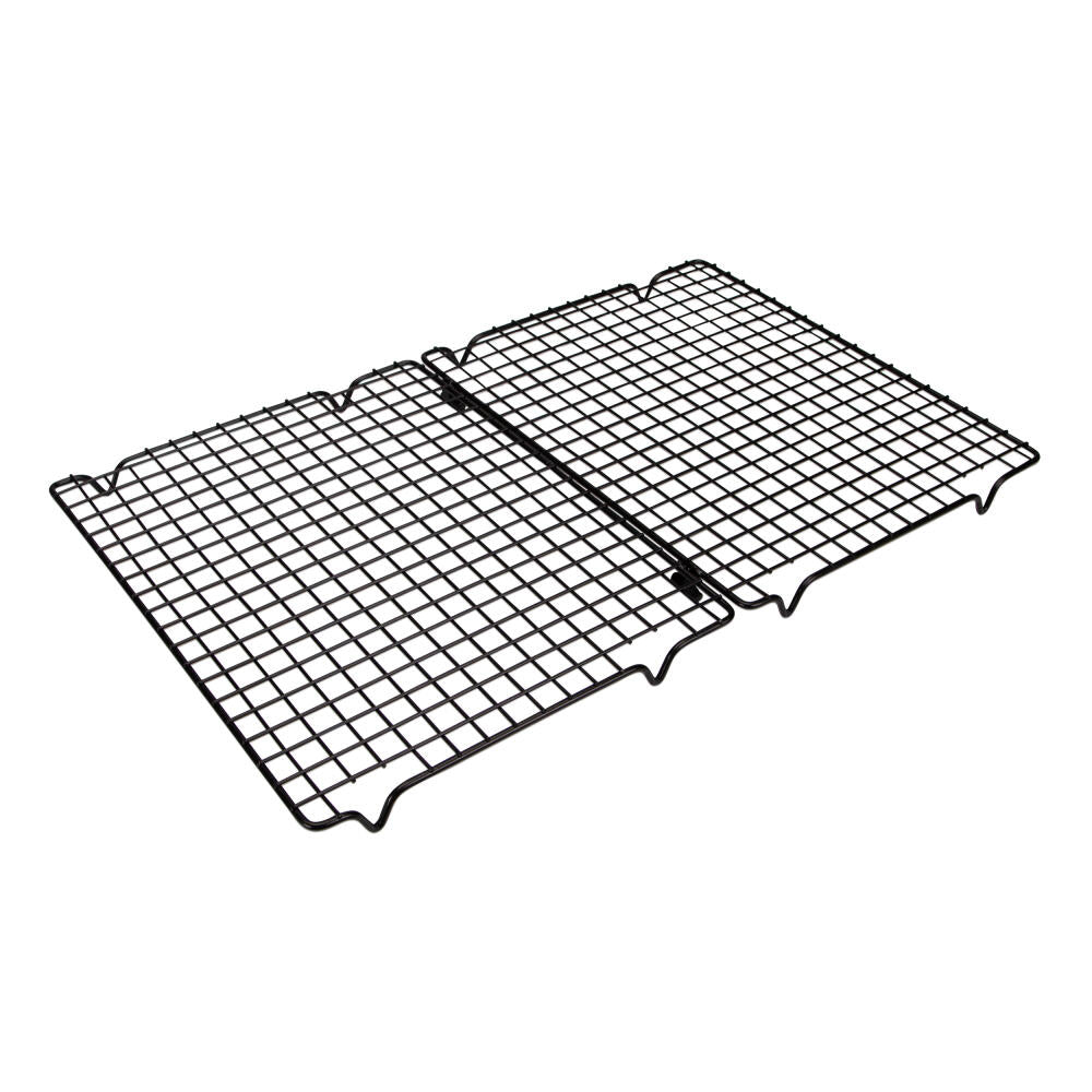 Städter Kühlgitter Rechteckig, Tortengitter, Metall, Schwarz, 48 cm, 464230