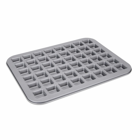 Städter We Love Baking Brownie Confectionery, Baking Pan, Baking Tray, Cake Pan, Brownie Pan, Metal, 40 x 31 cm, 661103