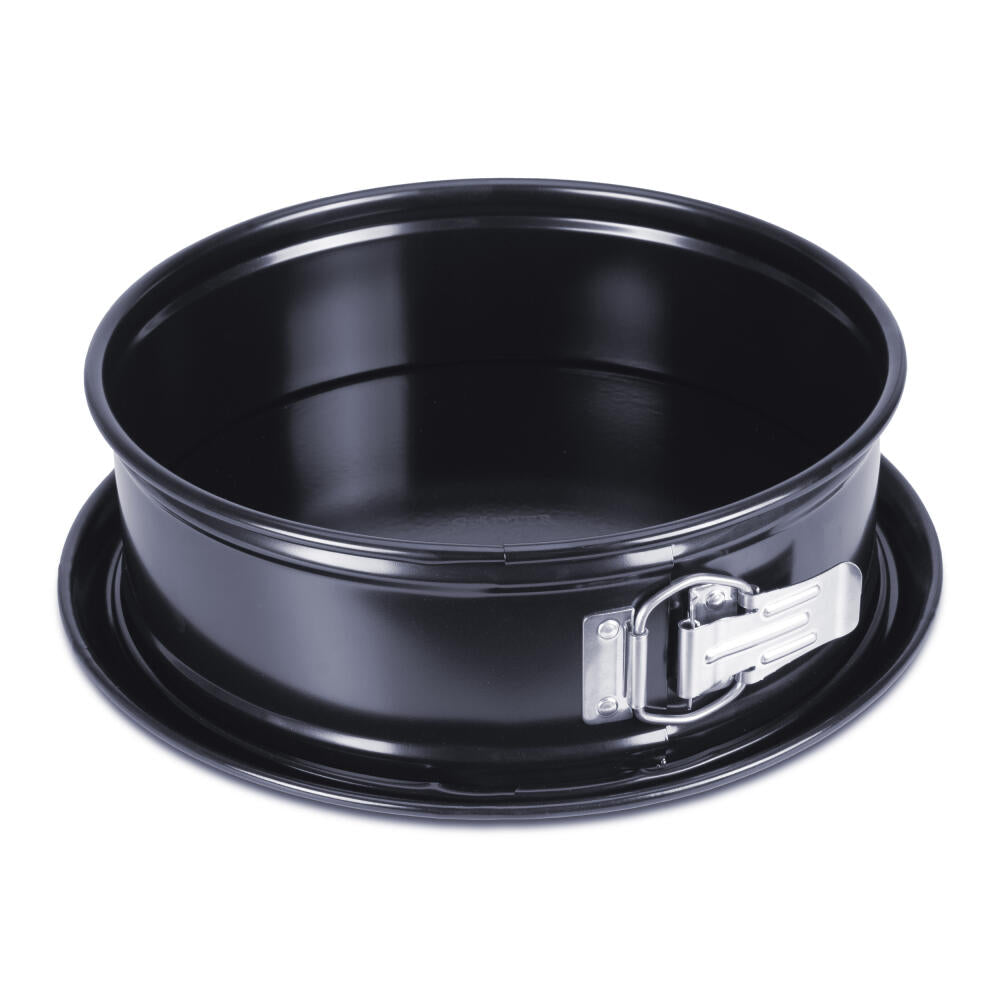 Städter Springform we love baking, Kuchenform, Tortenform, Metall, Schwarz, 24 cm, 661509