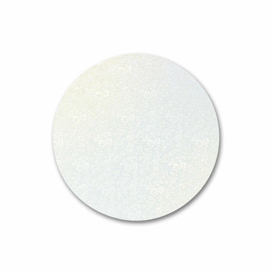 Städter Kuchenplatte Rund, Tortenplatte, Kuchenteller, Kuchen Platte, Pappe, Weiß, Ø 25 cm, 901322
