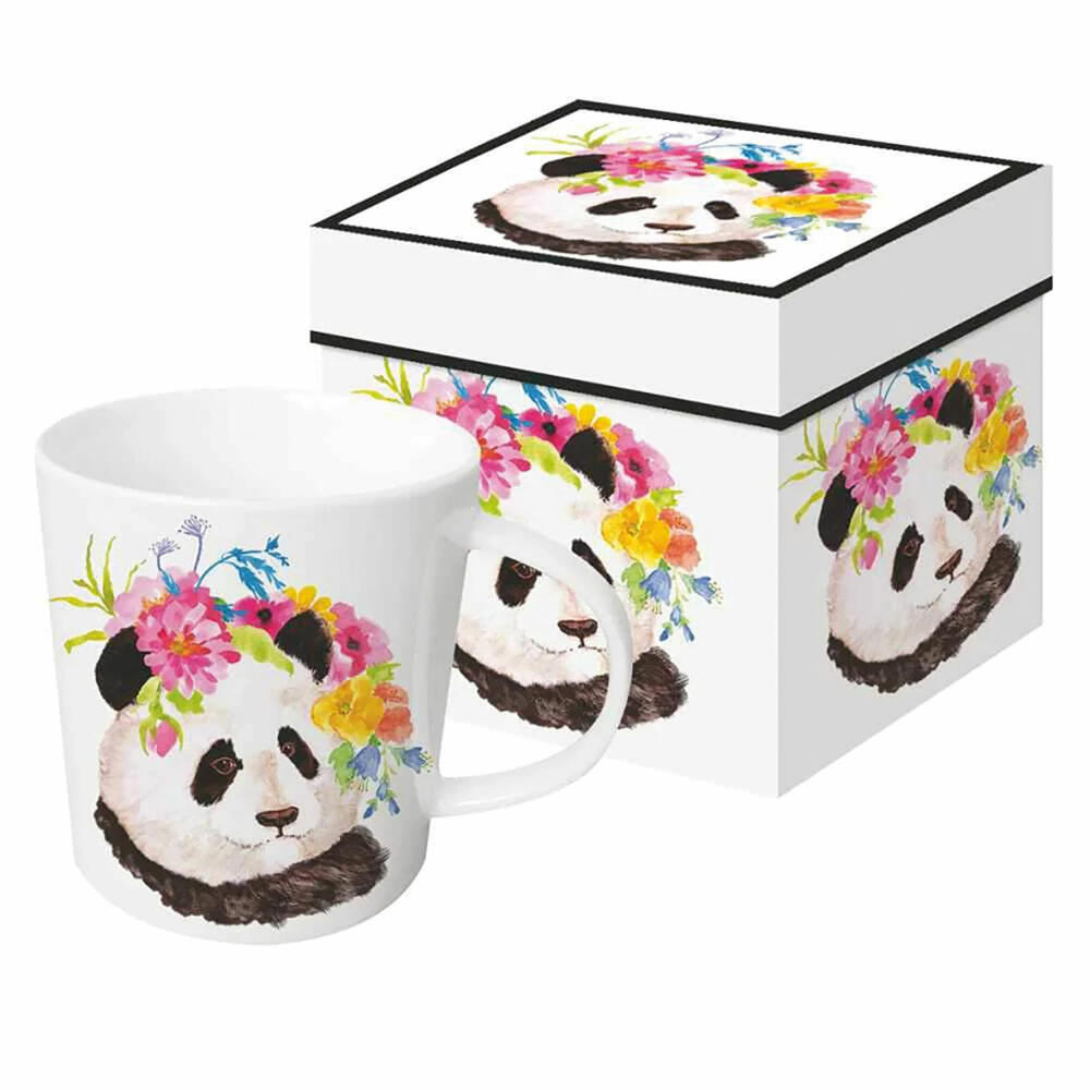 PPD Trend Mug, Kaffeetasse, Becher, Tasse, New Bone China, 400 ml Flora Panda, 603370