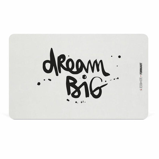 PPD Dream Big D@H Tray, Frühstücksbrettchen, Brettchen, Frühstück, Resopal, Weiß / Schwarz, 14.3 x 23.3 cm, 661341