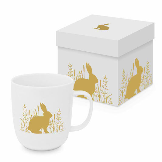 PPD Pure Easter gold Matte Mug, in gift box, mug, coffee mug, cup, New Bone China, 400 ml, 604636