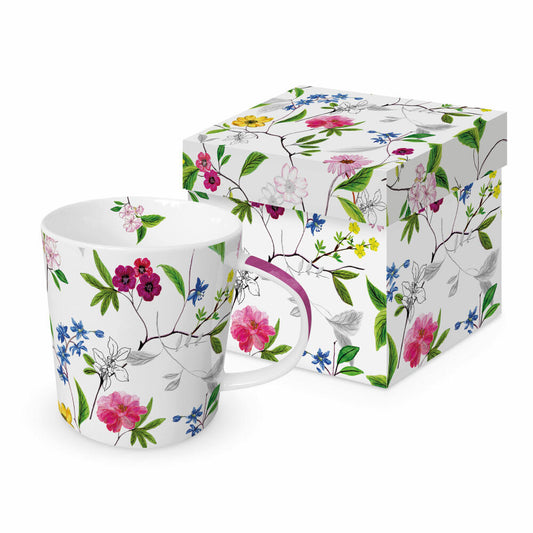 PPD Flower Power Trend Mug, in gift box, mug, coffee mug, cup, New Bone China, 400 ml, 604648